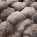 COOVA Faux Fur Throw Blanket for Couch, Cozy Soft and Fuzzy Plush Rabbit Fur - Image 5