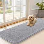 OLANLY Dog Door Mat for Muddy Paws 59x20, Absorbs Moisture and Dirt, Absorbent by OLANLY