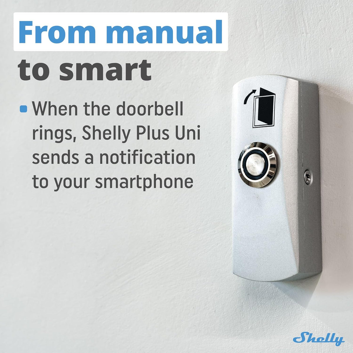 Shelly Plus Uni Smart Wi-Fi and Bluetooth Operated Module, Dry Contact