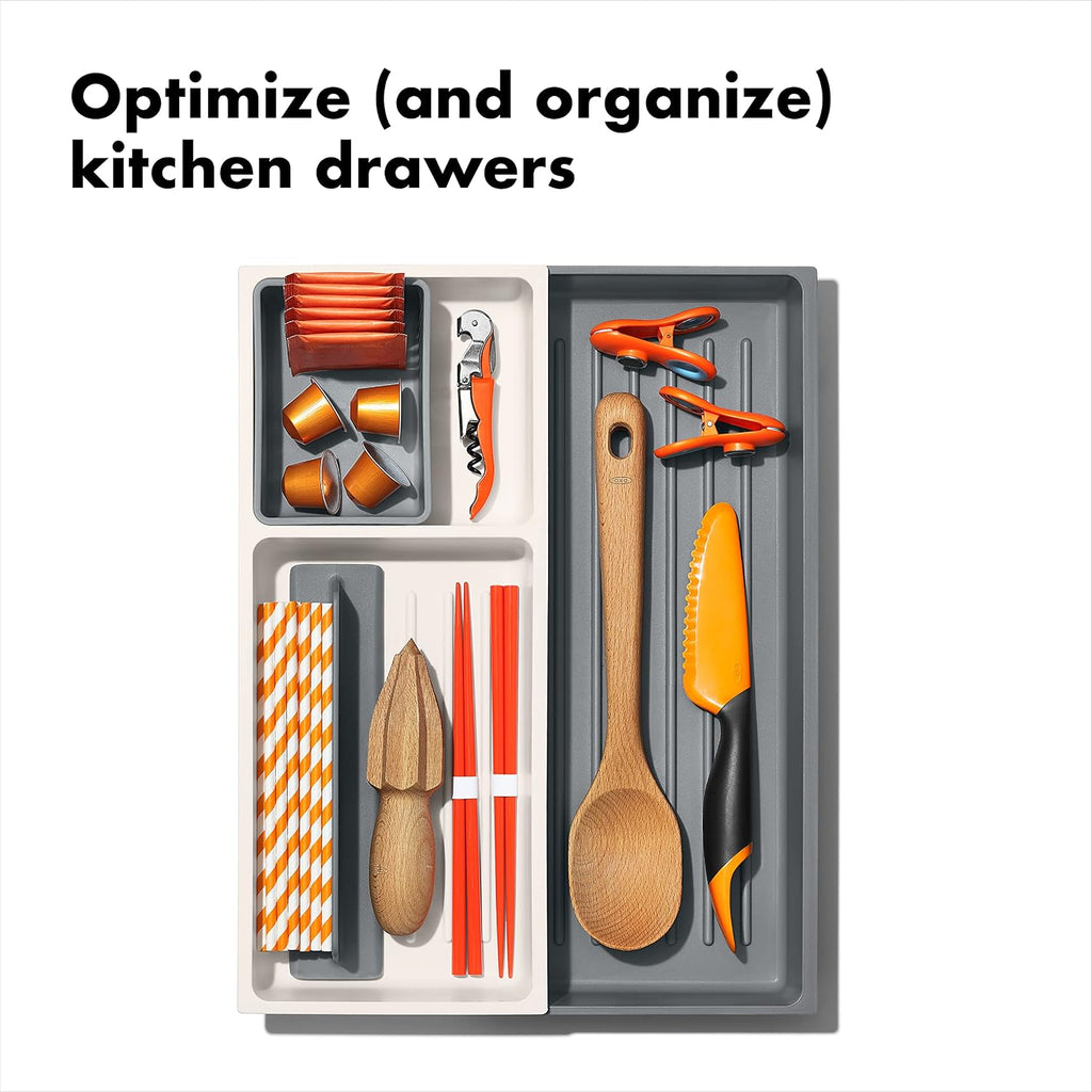 OXO Good Grips Expandable Kitchen Tool Drawer Organizer