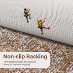 48x32 Large Bathroom Rugs Washable Non Slip, Coffee Bath Mat - Image 5