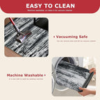 KOZYFLY Modern Abstract Kitchen Runner Rug, 2x6 Washable Rug Runner Non-Slip - Image 5