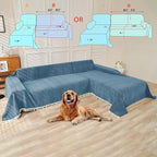 HANDONTIME Couch Slipcover Dog Sofa Covers Boho Couch Cover - Image 3