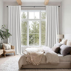 MIULEE 100% Blackout Linen Curtains - Image 8