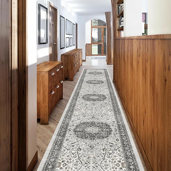 Hallway Washable Runner Rug by HYHAOYUNLAI