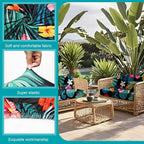 14Pcs Stretch Patio Cushion Covers, Outdoor Couch Covers Replacement, Outdoor - Image 3