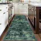 IOHOUZE Abstract Runner Rug 3x8 Ft Washable Runners - Image 2