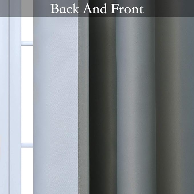 SimpleHome Ombre Room Darkening Curtains - Image 5