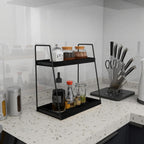 Dorhors Bathroom Counter Organizer,Vanity Countertop Storage Shelf