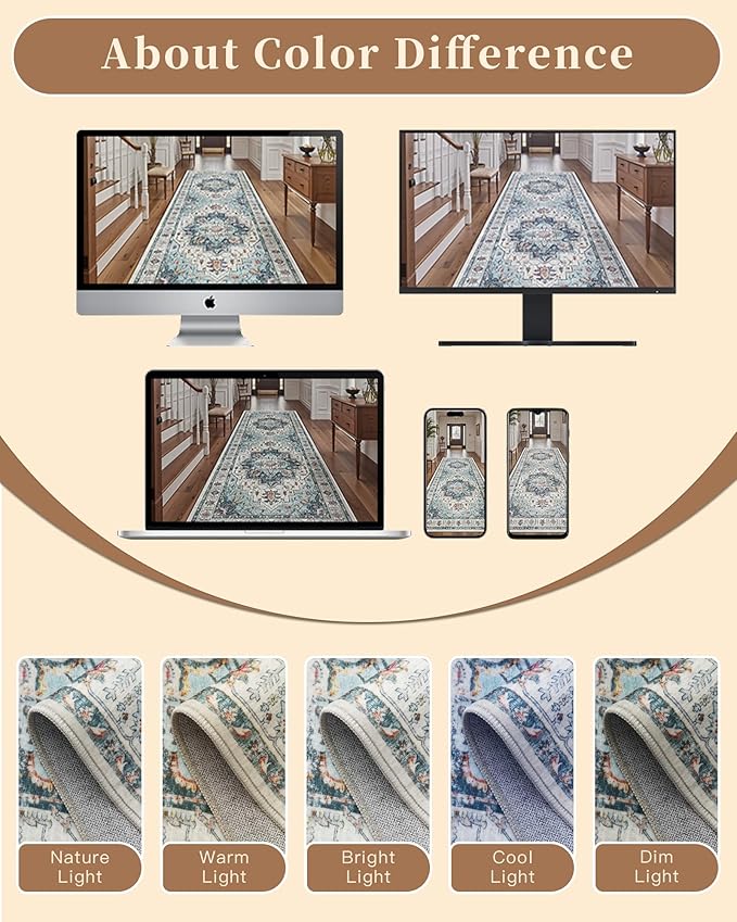 Madane Washable Entry Rug 3x4, Area Rugs - Image 9