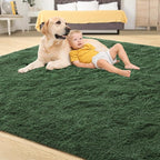 Tepook Area Rugs 9x12 for Living Room, Super Soft Fluffy Rugs for Bedroom - Image 4
