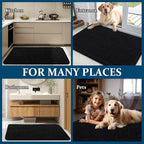 OLANLY Dog Door Mat for Muddy Paws 40x24, Absorbs Moisture and Dirt, Absorbent - Image 8