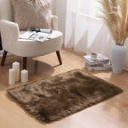 Ashler Faux Fur Rug by AshlerHomeDeco