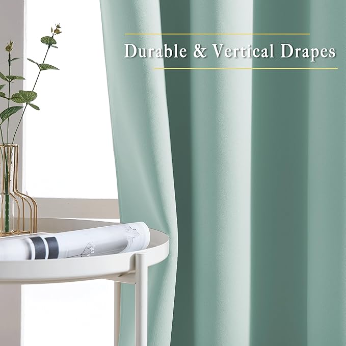 NICETOWN Insulated Curtains Blackout Draperies - Image 5