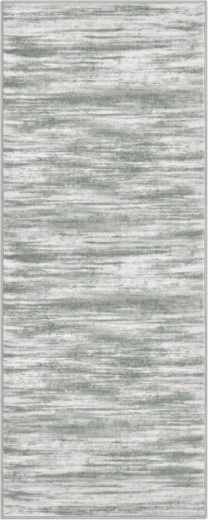 KOZYFLY Kitchen Runner Rug for Hallway Non-Slip Modern Abstract Runner Rug 2x5 - Image 8
