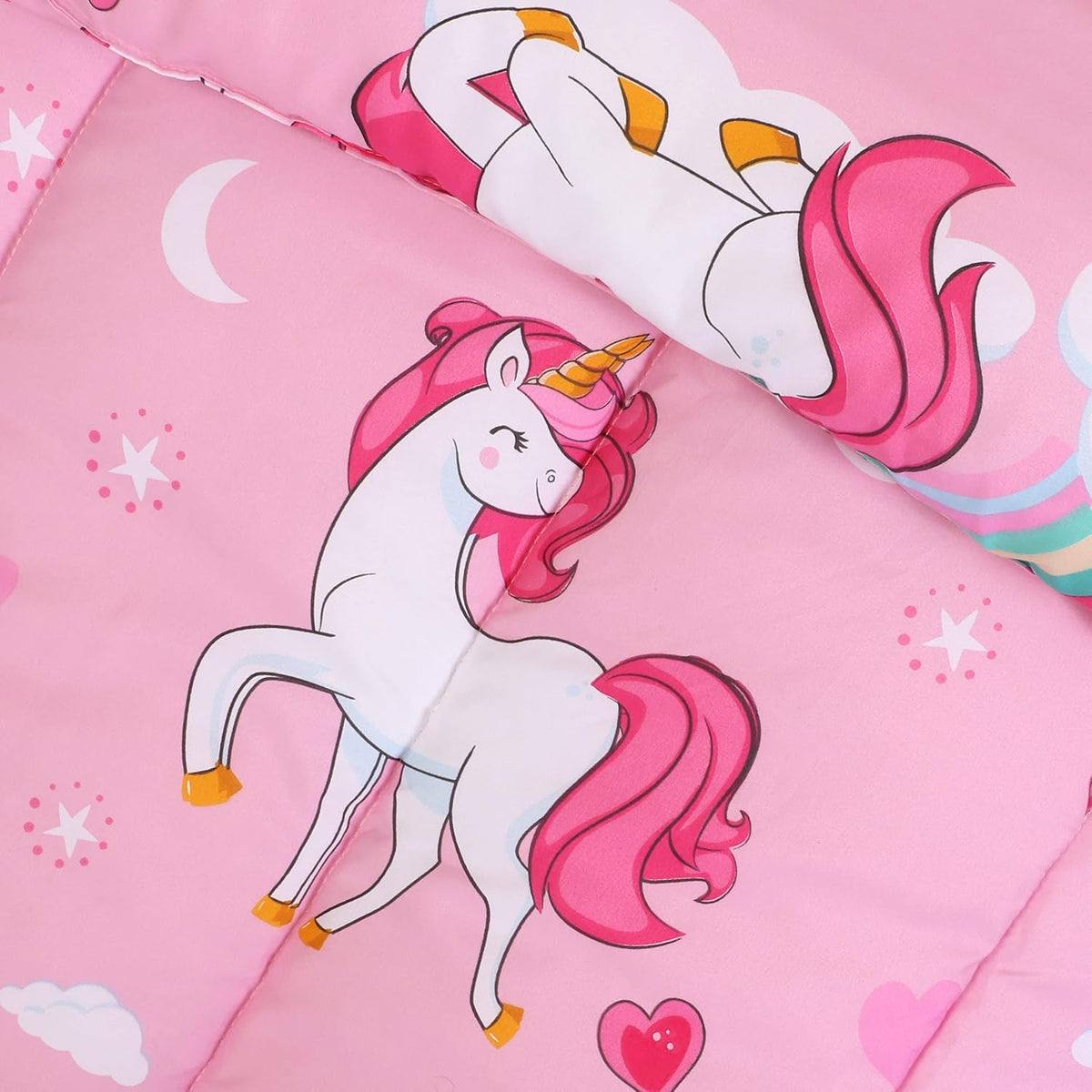 Utopia Bedding 3 Pc Kids Twin Comforter Set, Unicorn