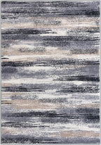 Lansny Modern Abstract 5x7 Machine Washable Area Rug Non-Slip Soft Bedroom - Image 9