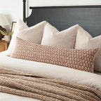 Foindtower Set of 2 Decorative Long Body Lumbar Throw Pillow Covers Neutral - Image 4