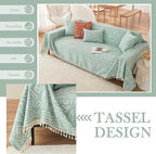 HANDONTIME Farmhouse Sofa Covers - Image 4