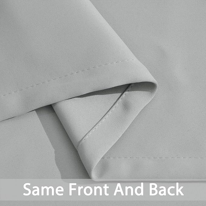 Yakamok Blackout Curtains Room Darkening Thermal Insulated Window Panels - Image 4