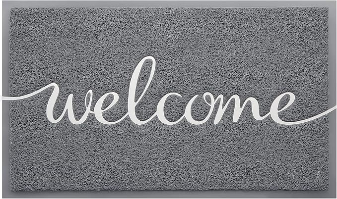 BeneathYourFeet Door Mat, Welcome Mat Low Profile Floor Mat Front Doormat by BeneathYourFeet
