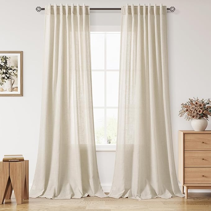 Nanspring Extra Long 120 Inch Curtains by Nanspring