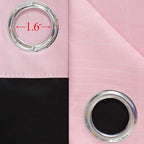 Estelar Textiler Pink and Grey Blackout Curtains 108 Inches Long, Thermal - Image 7