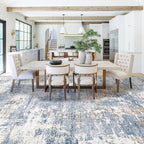 XLUEZ 10x12 Area Rug for Living Room, Washable Modern Abstract Large Area Rug - Image 6