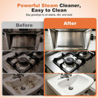 CE-01 Portable Steam Cleaner with Accessory Kit, High Temperature Handheld Steam Cleaning Machine for Home, Kitchen, Bathroom, Tile Grout, Sink, Range Hood, Car Interior and Household Surfaces