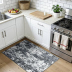 Washable Area Rugs 3x4 Non-Slip Modern Abstract Soft - Image 3
