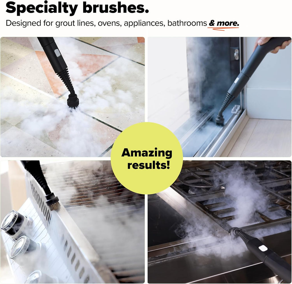 Dupray Small Assorted Brushes - Accessories for Dupray Steam Cleaner