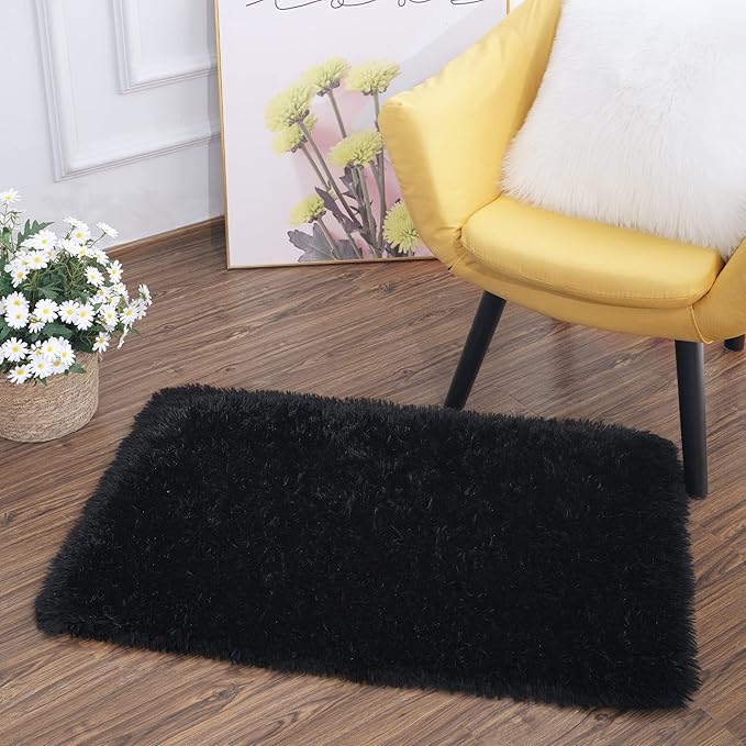 Tepook Super Soft Fluffy Rug for Bedroom, Modern Shaggy Fuzzy Kids Rugs for - Image 7
