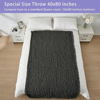Bigacogo Chunky Knit Throw Blanket - Image 6