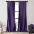 Guken 100% Blackout Curtains 120 Inch Length 2 Panels Set by Guken
