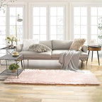 Ashler faux fur rug, Fluffy Shaggy Area Rug Ultra Soft 2.2 x 6 Feet Rectangle - Image 2
