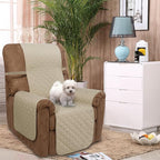 U-NICE HOME Recliner Chair Covers Reversible Chair Cover Pet Covers - Image 2