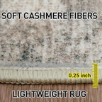 5x7 Area Rugs Washable Rug: Modern Abstract Living Room Rug Soft Anti-Skid Thin - Image 7
