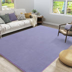 Amearea Modern Area Rugs for Bedroom Living Room, 4x6 Feet Purple Thickened - Image 5