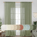LAMIT Extra Wide Linen Curtains by LAMIT