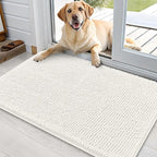 OLANLY Dog Door Mat for Muddy Paws 36x24, Absorbs Moisture and Dirt, Absorbent by OLANLY