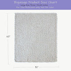 Bigacogo Chunky Knit Throw Blanket - Image 2