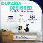 EnerPlex Queen Double Air Mattress with Built-in Pump, 13" Inflatable Bed