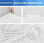 ZNSAYOTX 1 Piece Jacquard Chair Slipcovers - Image 4