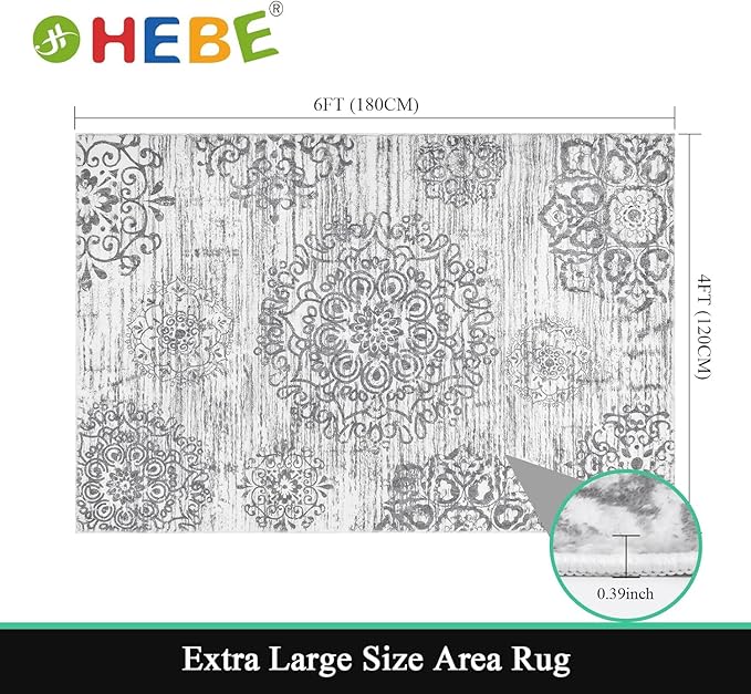 HEBE Washable Area Rug - Image 2