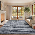 6x9 Ft Large Shag Rugs for Living Room Decor, Tie-Dyed Ultra Soft Fluffy Furry by Cuzwlovita