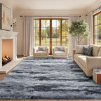 6x9 Ft Large Shag Rugs for Living Room Decor, Tie-Dyed Ultra Soft Fluffy Furry by Cuzwlovita