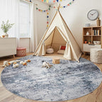 Round Rug 8ft Circle Rug Washable: Carpet Circular Area Rug - Image 4