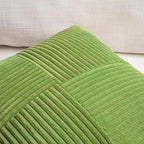 Fancy Homi Set of 2 Lime Green Long Lumbar Decorative Throw Pillow Covers 12x24 - Image 3