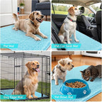 OLANLY Dog Door Mat for Muddy Paws 70x32, Absorbs Moisture and Dirt, Absorbent - Image 7