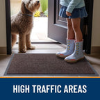 OLANLY Front Door Mat Indoor Outdoor Entrance, Waterproof Heavy Duty Doormat - Image 7